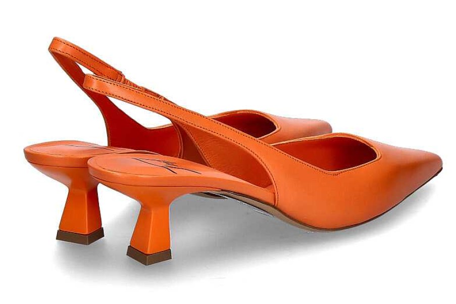 Sandals | Roberto Festa Roberto Festa Sling Pumps Arabel Nappa Orange