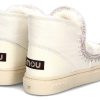 Warm Lining | mou Mou Boots Eskimo Sneaker Bold Patent White