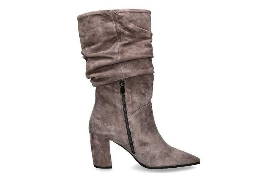 Boots | Evaluna Evaluna Boots Camoscio Taupe