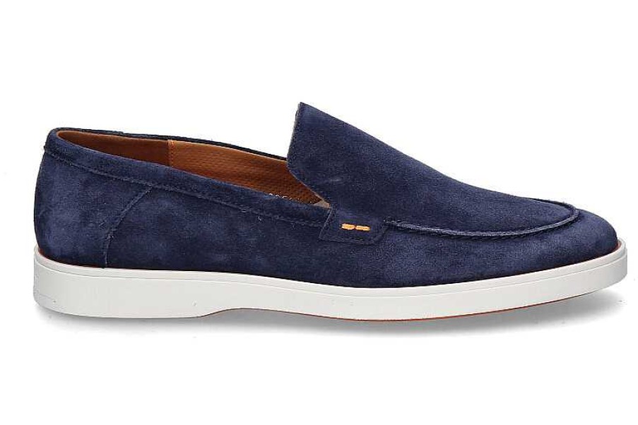 Loafers | Lloyd Lloyd Men'S Slip On Hunter Vanish Suede- Pilot/Blau