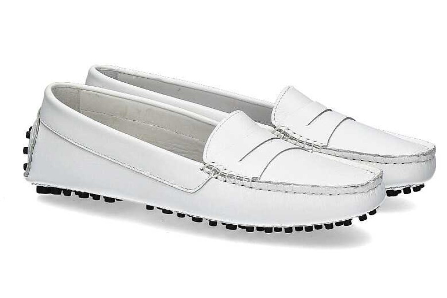 Flats | ScarpaRossa Scarparossa Mokassin 3051 Vitello Bianco