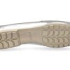 Flats | Mania Mania Slipper Nappa Platino Camoscio Platino