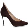 Pumps | Casadei Casadei High Heels Blade Camoscio Truffle