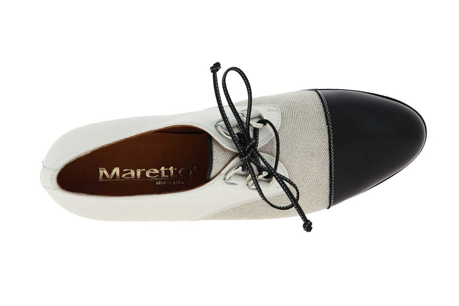 Lace-Up | Maretto Maretto Lace-Up Naturale Nero Ice