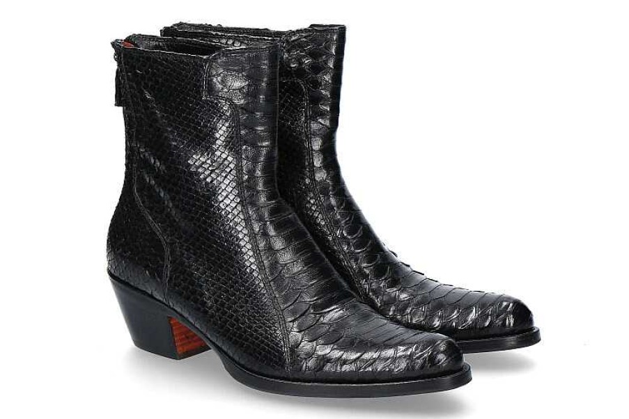 Ankle Boots | Benson's Benson´S Ankle Boots Pitone Nero