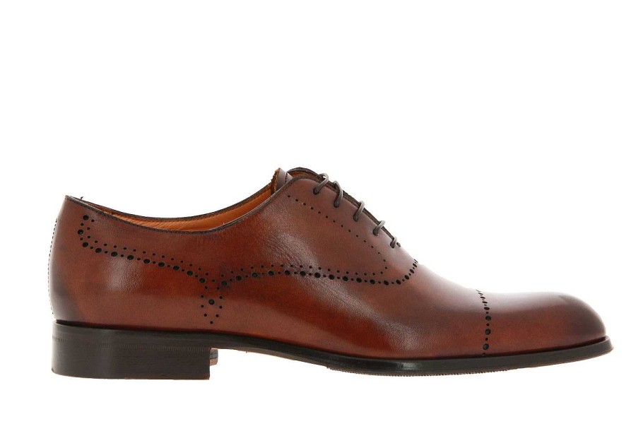 Oxfords | Flecs Flecs Lace-Up T683 Crust Cuoio