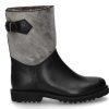 Warm Lining | Ludwig Reiter Ludwig Reiter Ankle Boots Lined Sennerin Mocca Velours Olivegrey