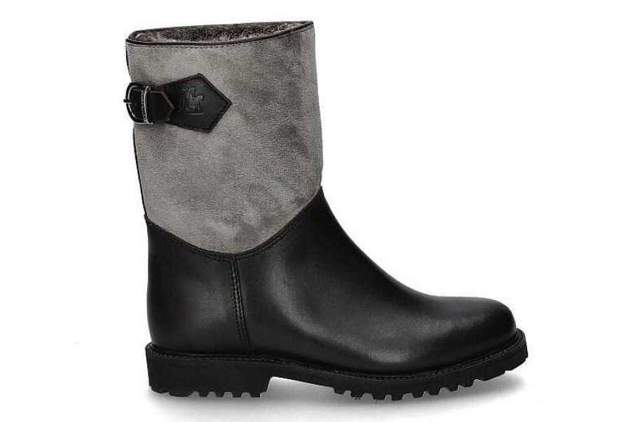 Warm Lining | Ludwig Reiter Ludwig Reiter Ankle Boots Lined Sennerin Mocca Velours Olivegrey