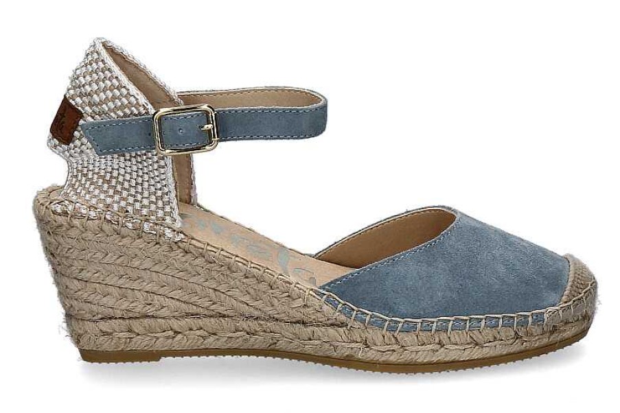 Sandals | Vidorreta Vidoretta Wedge Sandals Serraje Jeans