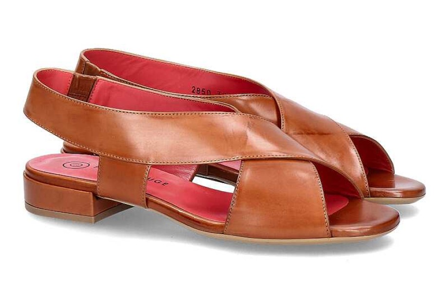 Sandals | Pas de rouge Pas De Rouge Sandale Fleur Parma Cuoio (39)