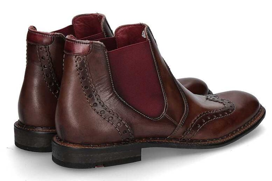 Boots | Lloyd Lloyd Boots Grenoble Splendor Calf Tobacco Bordo