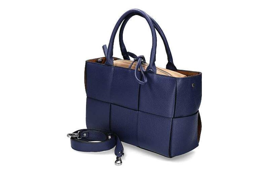 Hand Bags | Carol J. Carol J. Handbag By Gianni Notaro 523 Blue