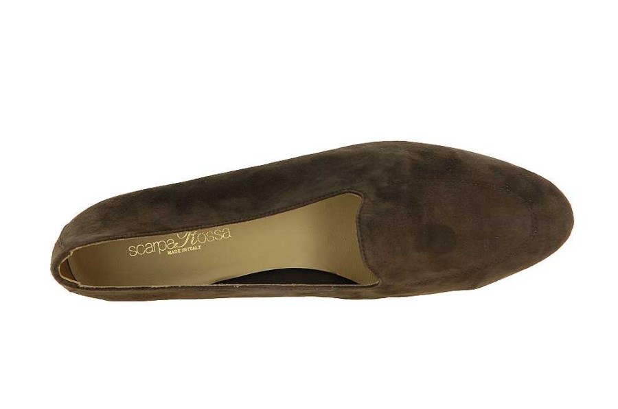 Flats | ScarpaRossa Scarparossa Slipper Agostini Camoscio Queen Marrone 5248