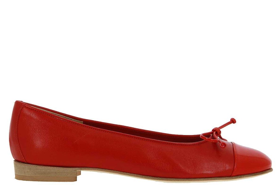 Ballet Flats | Lorbac Lorbac Ballerina Mefy Nappa Rosso