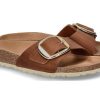 House Slippers | Birkenstock Birkenstock Mules Schmal Madrid Big Buckle Cognac