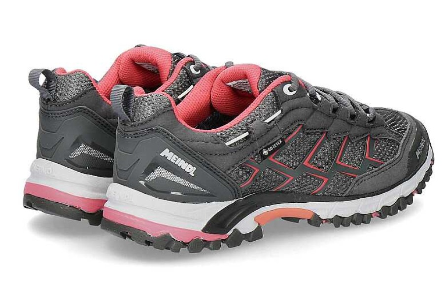 Lace-Up | Meindl Meindl Trekking Shoe Caribe Lady Gtx Anthrazit Rose