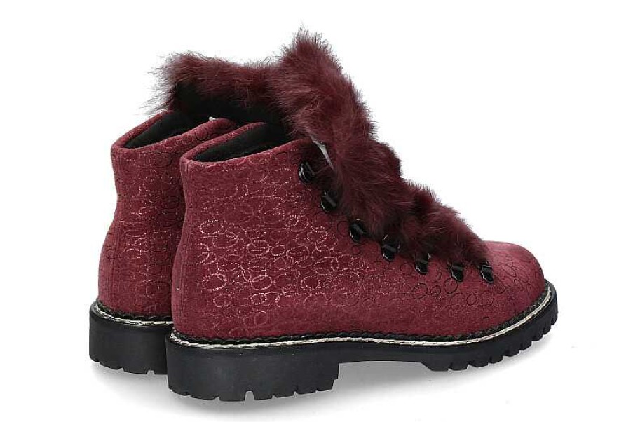 Booties | Oscar Sport Oscar Sport Lace-Up Boots B-600-Gu Bordo