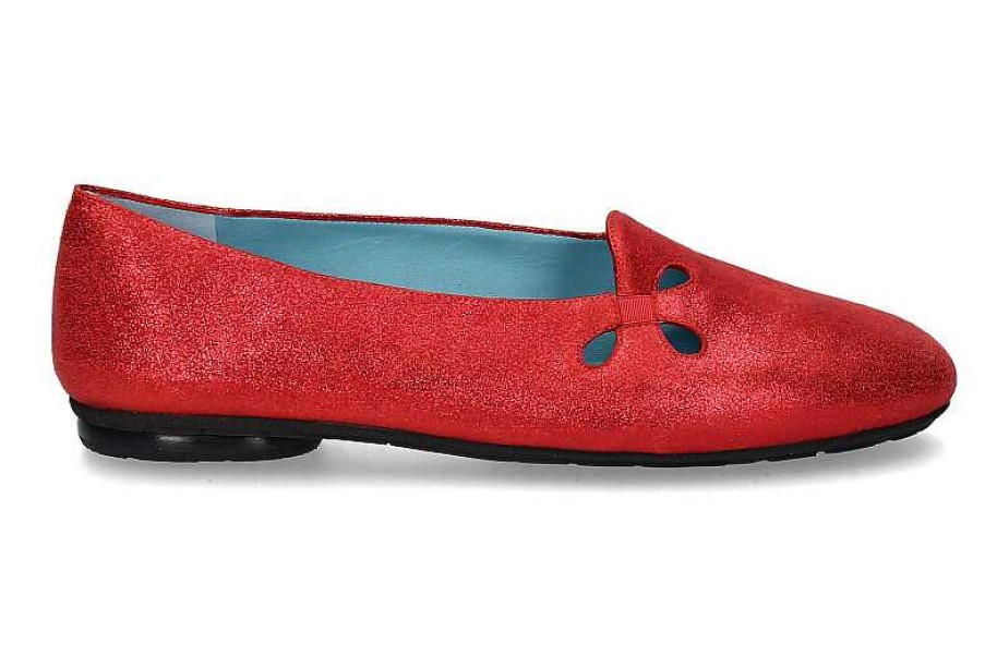 Flats | Thierry Rabotin Thierry Rabotin Ballerina Galia Etoile Flame Red