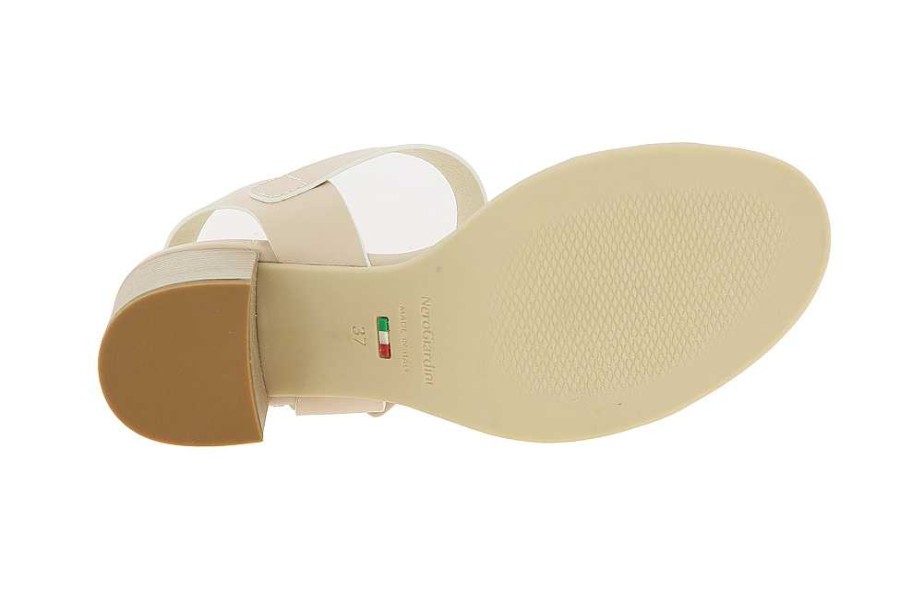 Sandals | Nero Giardini Nero Giardini Sandale Tigri Bianco Armenia Cipria