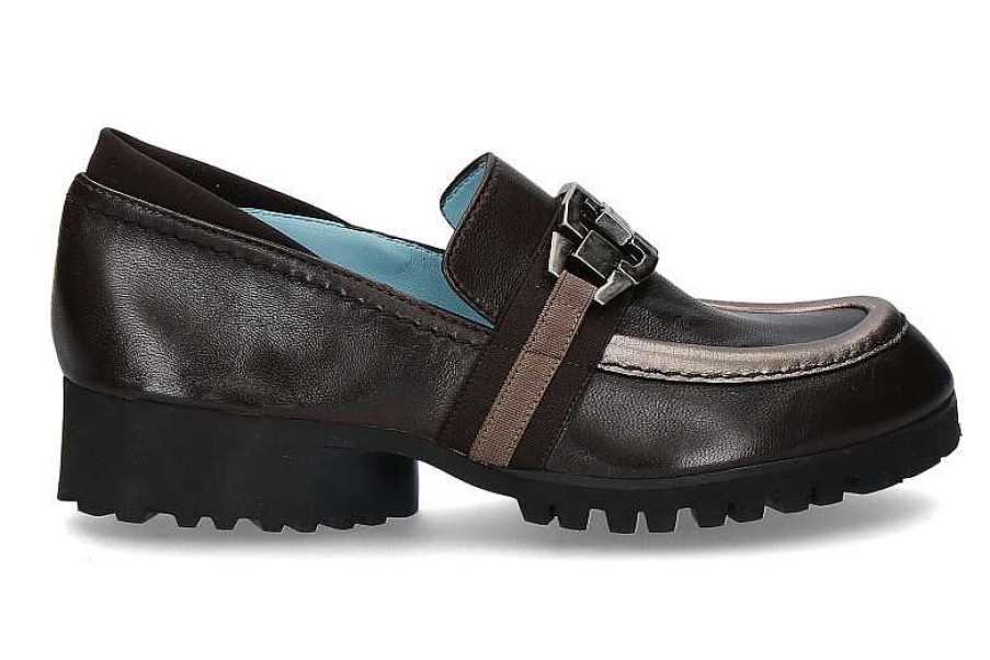 Flats | Thierry Rabotin Thierry Rabotin Loafer Mirabello Nappa Wash Moro