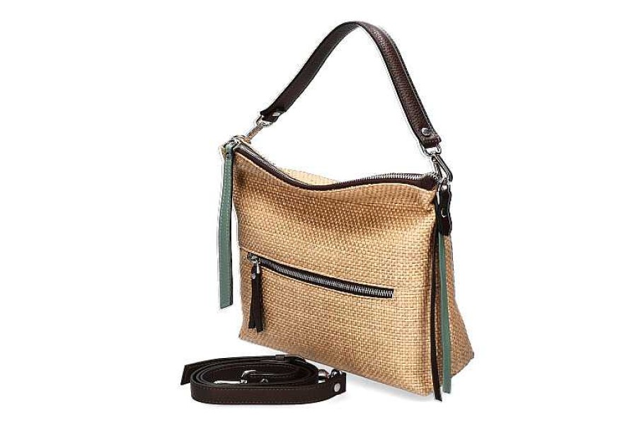 Hand Bags | Carol J. Carol J. Bag By Gianni Notaro 618 Natural Dark