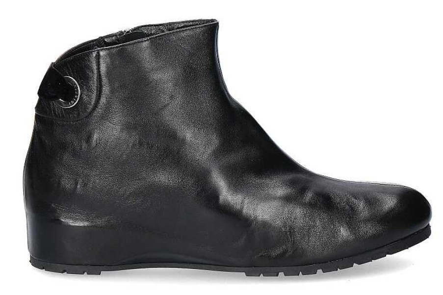 Warm Lining | Thierry Rabotin Thierry Rabotin Ankle Boots Lined Tommy Nappa Nero