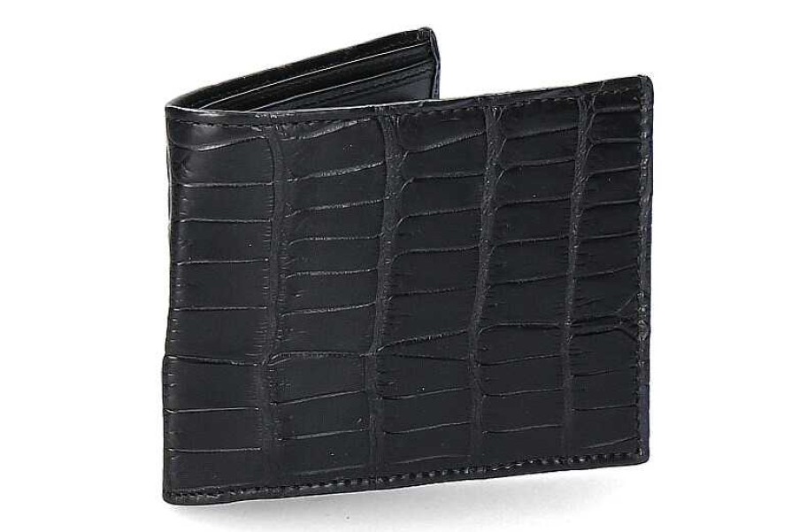 Wallets | Silvano Biagini Silvano Biagini Wallet Alligatore Nero