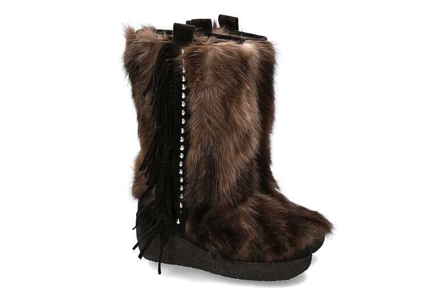 Warm Lining | Diavolezza Diavolezza Sable- Fur Boots Zibellino Exclusive