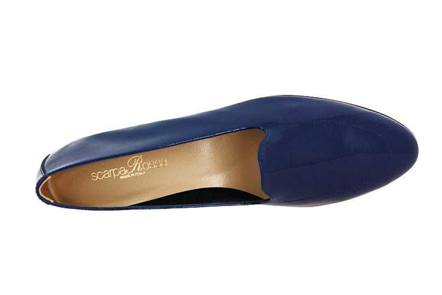 Flats | ScarpaRossa Scarparossa Slipper Benito Vernice Bluette