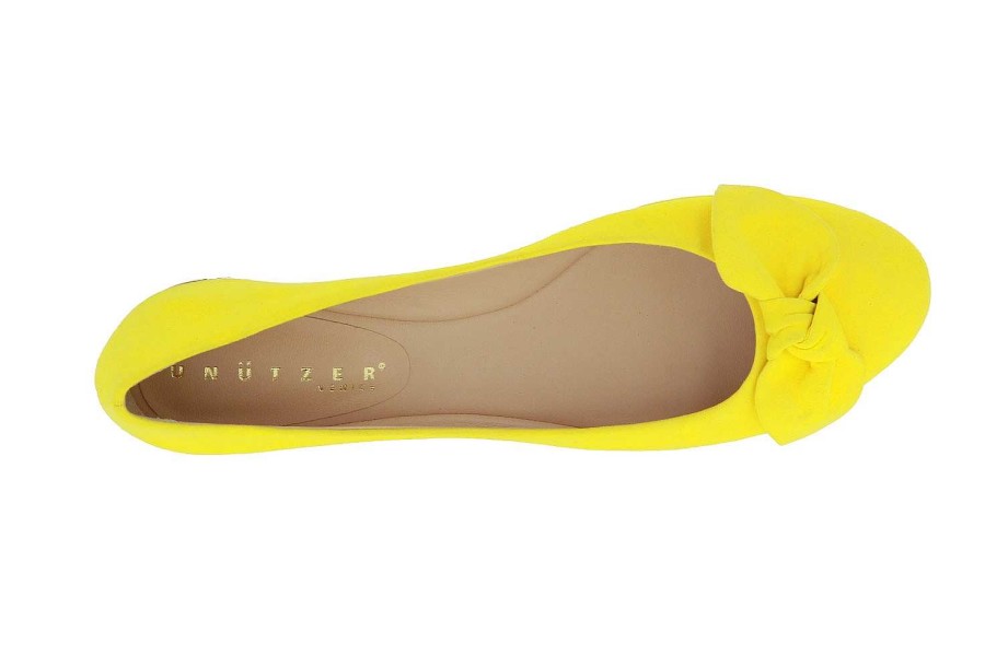 Ballet Flats | Unützer Unutzer Ballerina Camoscio Giallo