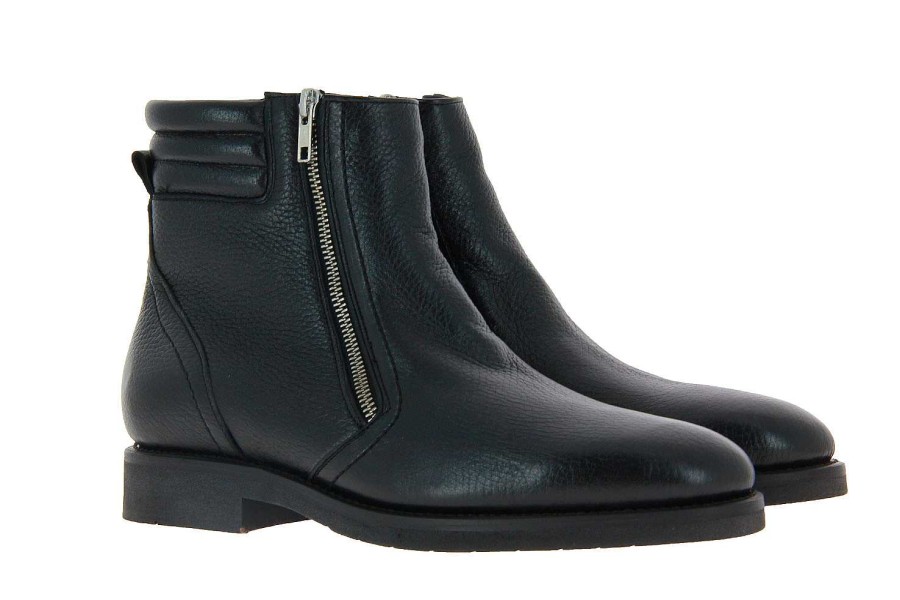 Warm Lining | Cordwainer Cordwainer Ankle Boots Lined Deerskin Black