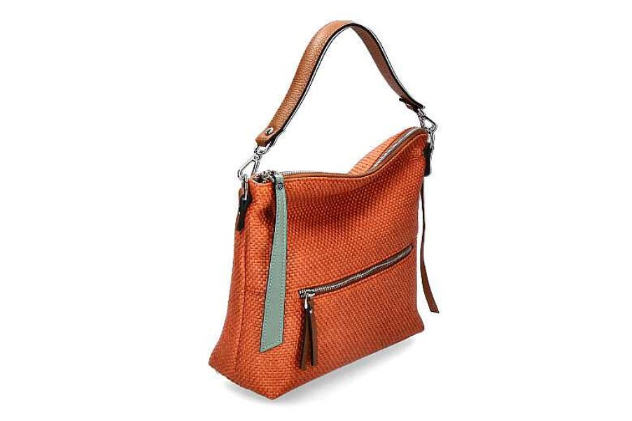 Hand Bags | Carol J. Carol J. Bag By Gianni Notaro 618 Orange