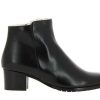 Warm Lining | Luca Grossi Luca Grossi Ankle Boots Lined Natur Nero