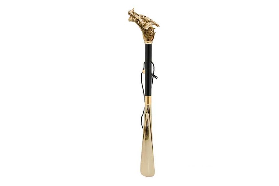 Shoehorn | Pasotti Pasotti Shoehorn Dragon Gold