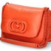 Hand Bags | La Carrie La Carrie Shoulder Bag Deccan Giselle Leather Orange