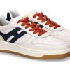 Sneakers | Hogan Hogan Sneaker Basket Allacciato Nappa Offwhite