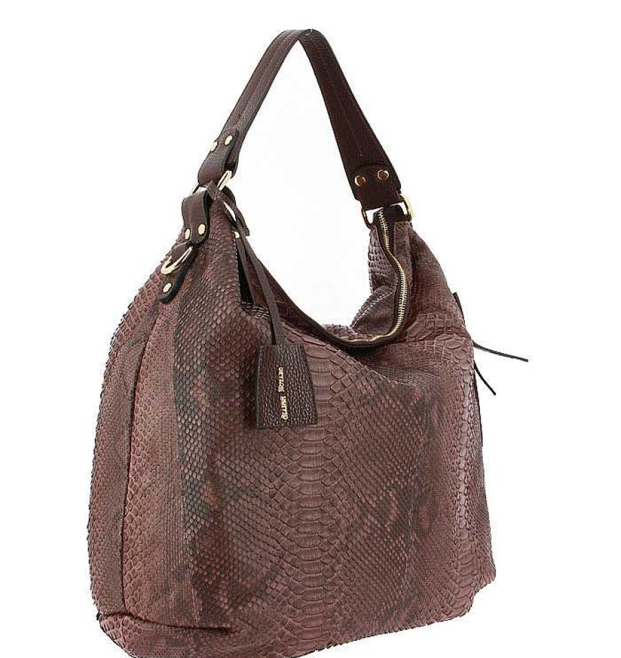 Hand Bags | Carol J. Carol J. Bag Pitone 702 Coffe