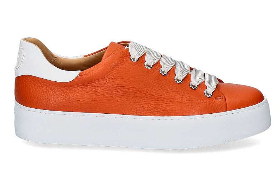 Sneakers | Camerlengo Camerlengo Sneaker Arancio Bianco