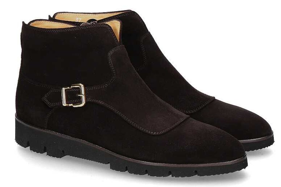 Ankle Boots | Truman's Truman'S Ankle Boots Camoscio Moro