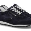 Sneakers | Hassia Hassia Sneaker Porto H-Weite Samtziege Blue White