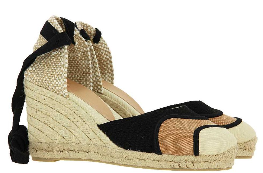 Espadrilles | Castaner Castaner Wedge Sandals Casey Tostado Multicolor