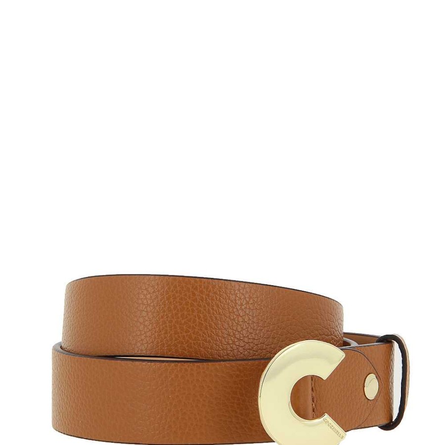 Belts | Coccinelle Coccinelle Gurtel Lea Caramel