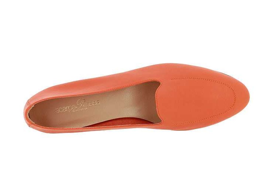 Flats | ScarpaRossa Scarparossa Slipper Benito Nappa Arancio