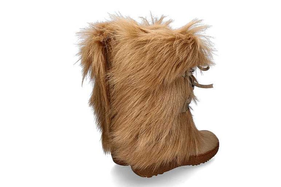 Warm Lining | Oscar Sport Oscar Sport Fur Boots Arisa Beige