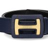 Belts | Hogan Hogan Belt Cintura Mm32 Blu