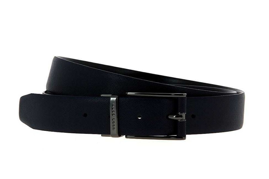 Belts | Hugo Boss Hugo Boss Wendegurtel Felix Blu