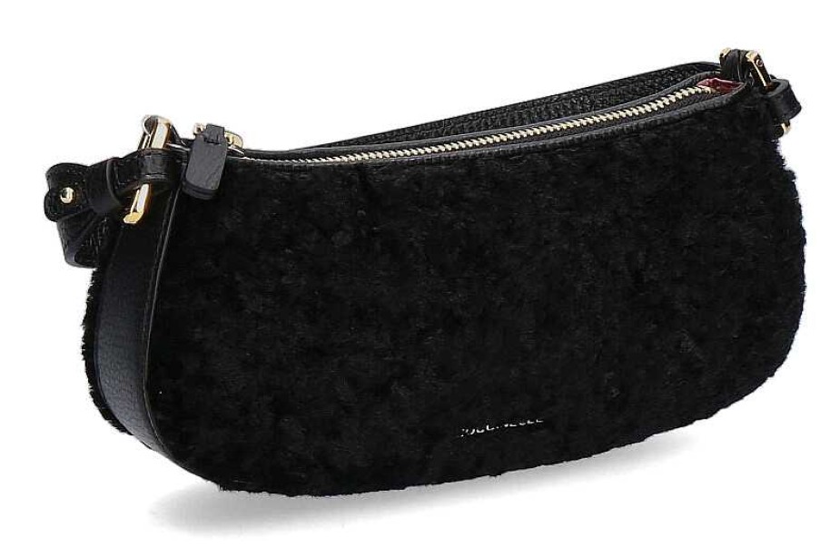 Hand Bags | Coccinelle Coccinelle Bag Merveille Astrakan -Schwarz