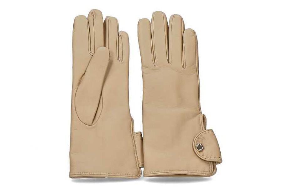 Golf Gloves | Restelli Restelli Leather Gloves Lady Beige