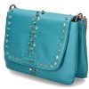 Hand Bags | La Carrie La Carrie Shoulder Bag Tumbled Leather Marine