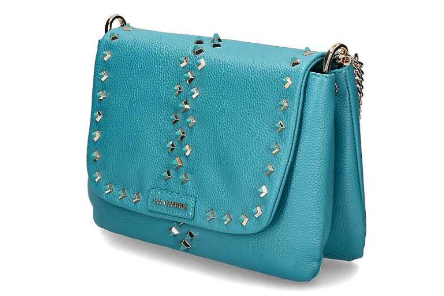 Hand Bags | La Carrie La Carrie Shoulder Bag Tumbled Leather Marine